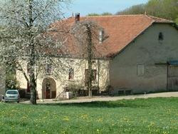 Ferme comtoise, région des milles étangs