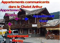 Chalet et appartements pour 8/ 30 personnes Ã  Morzine