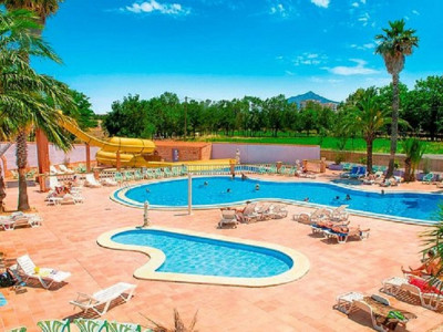 Mobilhome 6 personnes dans un camping 4 étoiles à Argelès sur Mer