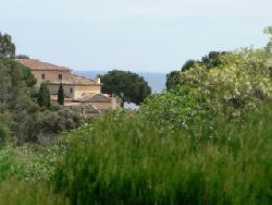 loue rez-de-jardin de mas provencal à sainte-maxime