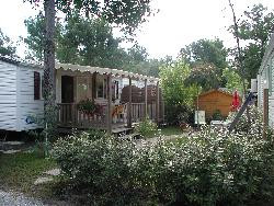 location mobil home Messanges dans camping 3* 800m plage