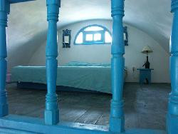 Bungalow "La Maison Bleue"  campagne près de la mer - région de Nabeul, Tunisie