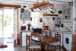 "CALICOCO " Mer et palmiers à SAINT -VAAST LA HOUGUE