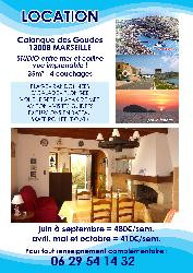 Studio Méditerranée Calanque des Goudes 13008