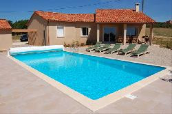 Location vacances Gite Villa Standing avec Piscine Chauffée sur domaine