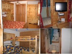 location appartement de 64 m2 en résidence, 6 personnes, piscine, internet, tout confort, à 300 m à pied des pistes du Cernix à Crest-Voland sur l'Espace Diamant en Savoie