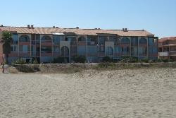 LOUE MER MEDITERRANNEE F2 PLEIN PIED EN FROND DE MER, VUE MER