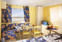 Loue mobil home serignan-plage camping "bleu marine"