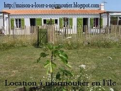 location maison à noirmoutier en l'île