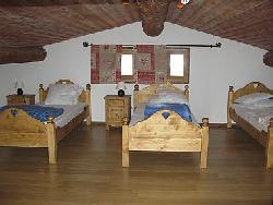 Grand duplex dans chalet au pied des pistes