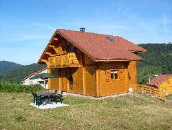 Chalet neuf en bois massif dans les Hautes Vosges