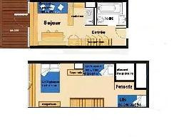 APPARTEMENT DUPLEX LES ARCS 1800