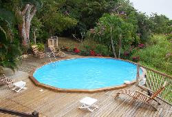 villa à louer de haut standing à deshaies en Guadeloupe : La villa du jardin botanique