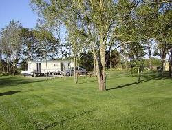 particulier loue un mobilhome sur terrai prive de 1000m2 vue sur rmer