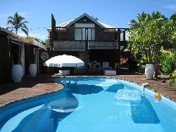 superbe villa de luxe F4 piscine à 100 m du lagon