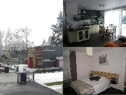 gîte pour 4 pers dans maison contemporaine individuelle- région Mulhouse