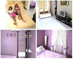 Flic en Flac, Les Camelias, 2 minutes marche de la plage, Villa de luxe de 2 chambres climatisée, propre,tout confort, piscine, sécurité 24/24, Accueil chaleureux, cadre reposant.