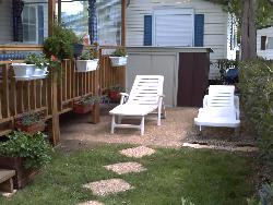 location mobilhome climatisé .vias plage:la carabasse 4*(.500m mer)