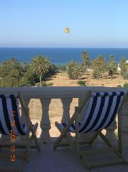 Villa  Djerba zarzis. Vue de mer