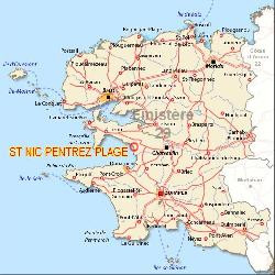 " LAGAD VOR", PENTREZ Plage, location maison de vacances en BRETAGNE vue mer