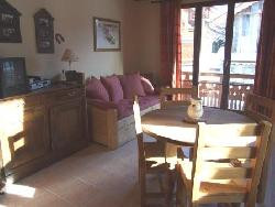 Locations d'un appartement 1er étage dans un chalet à Méribel Village