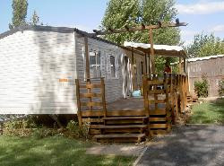 Location mobil home "la carabasse"" vias plage