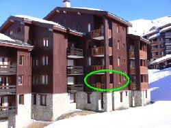 Belle Plagne Studio divisible  4 personnes sur piste