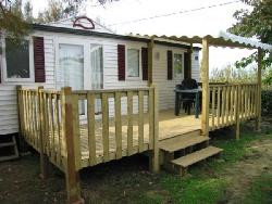 A LOUER MOBIL HOME 6 Couchages Tout Confort à 50M de la plage en camping 4****