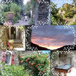 Maison de vacance pour groupe ou famille  mas typiquement cévennol   GARD CEVENNES