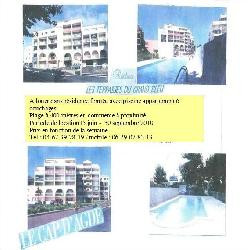 loue appartement 6 couchagesdans résidence fermée avec piscine proche mer