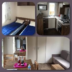 Loue mobil home climatisé 8 personnes dans camping 4 étoiles