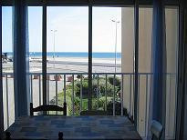 loue en front de mer à narbonne plage appartement  T2