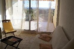 PALAVAS LES FLOTS F2 :45m avec jardin face Ã  la mer