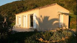 Maison récente pour 4, vue superbe sur Golfe d' Ajaccio