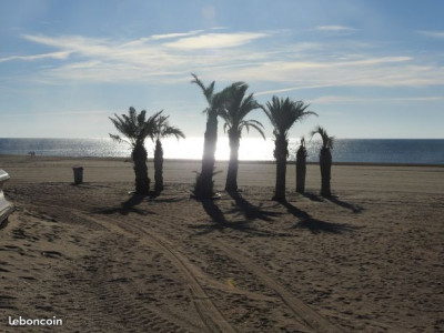 Location appartement en front de mer à Narbonne plage