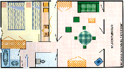 Appartement 2 ** de 53 m2 aux Contamines Montjoie