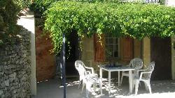 Dans belle propriété dans les Alpilles