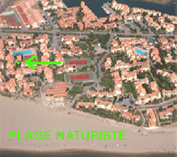 Studio dans village NATURISTE à Port-Leucate (11)