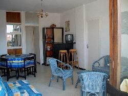 location saison:st cyprien plage 4pers app 50m² pl sud t commerces!parking reservé