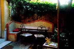 appartement avec jardin à Rome en location du 15 juillet au 31 aout 2007