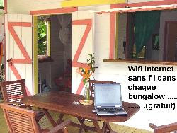 Casa Boubou location guadeloupe bungalow 150 m de la plage Ste Anne