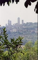 ferme à san Gimignano