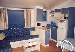 mobil home  climatisé a saint tropez plage de pampelonne