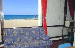 Studio cabine en front de mer.