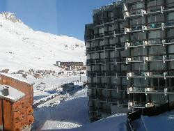 Loue Tignes Val claret, appartement 4/5, vue dégagée sur pistes et au coeur de station printemps 2015