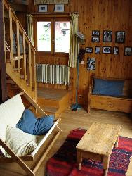 Grand chalet familial face au massif au coeur du village de Saint Nicolas de Véroce