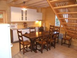 chalet avec sauna - 3 épis Gîtes de France et label tourisme et handicap