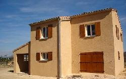 Balazuc: maison neuve 8 personnes + piscine privée