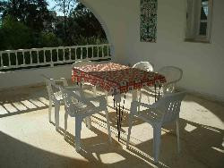 Hergla (Sousse) Villa tout confort, 200m2, Ó 200 mŔtres de la plage