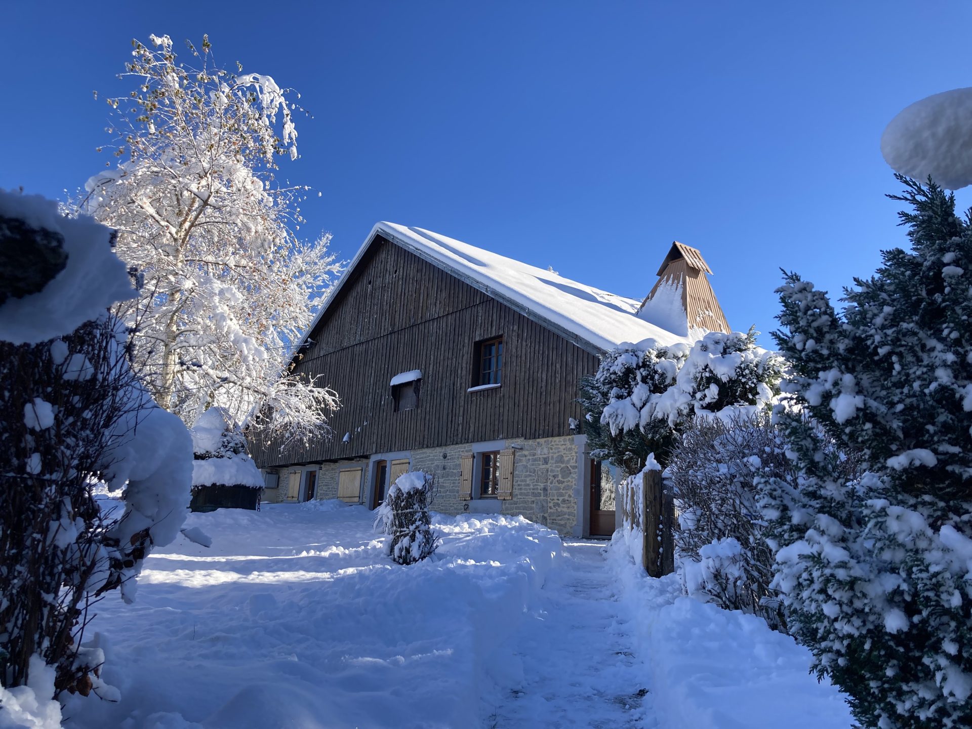 Gite "Les Sapins" Dans le Haut-Doubs chez Karine Desmaris.